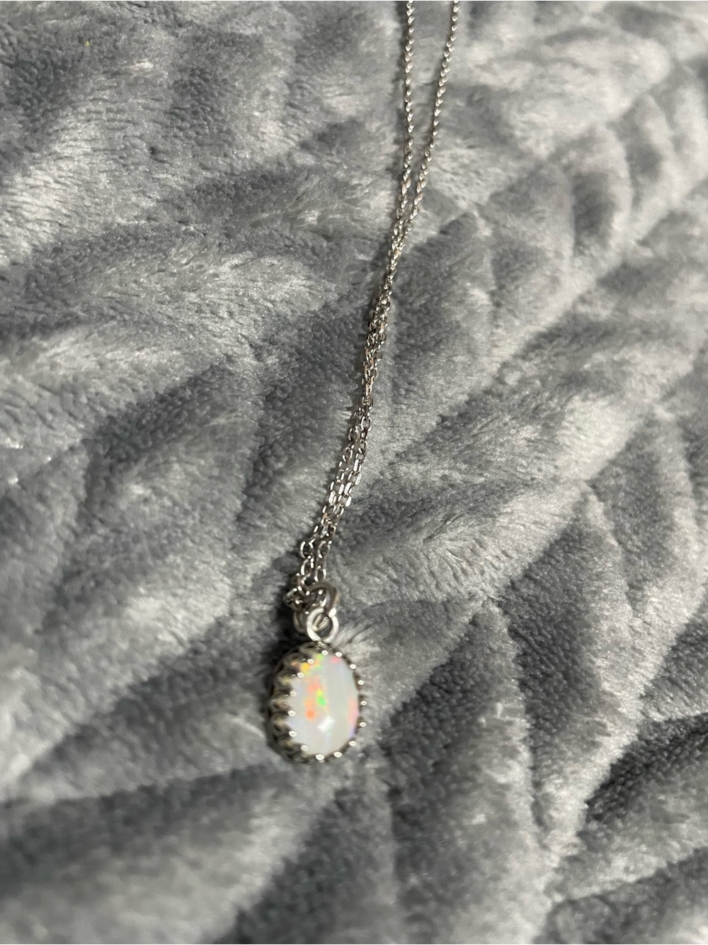 Australian Opal Necklace (See video!!)